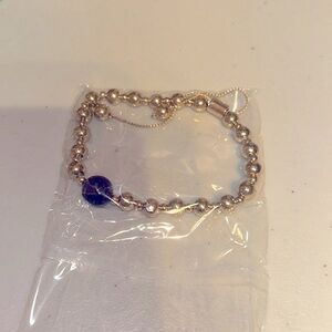 Energy bead pull bracelet amethyst- Avon